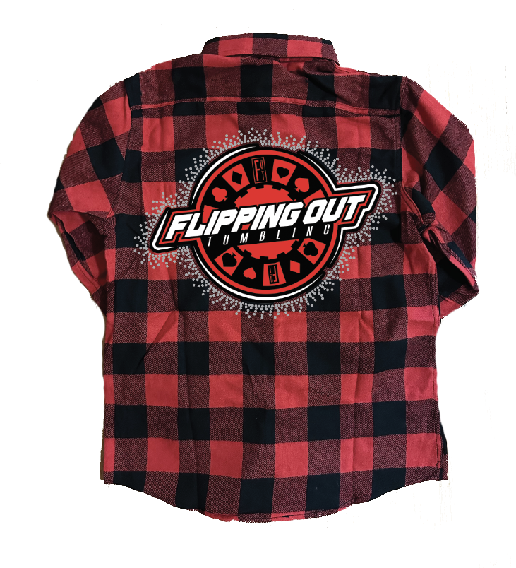 Flannel Button Up with Optional Rhinestones